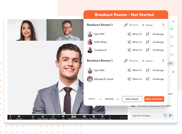 Virtual Breakout Rooms