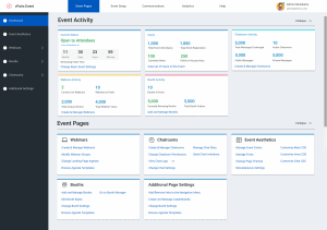 vFairs Metrics Dashboard