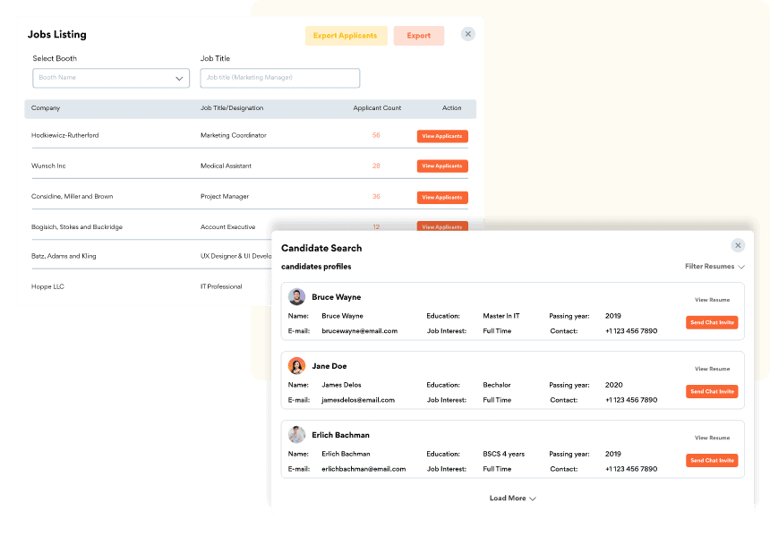 vFairs Feature Set