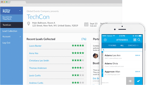 icapture lead capture app for trade shows